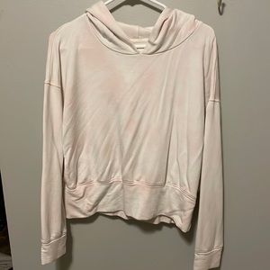 Offline by Aerie Cropped Fleece Hoodie/Sweatshirt